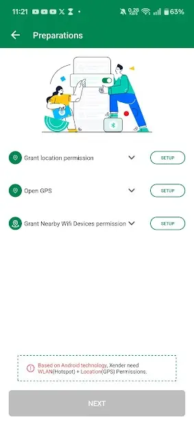 Screenshot of Xender Mobile